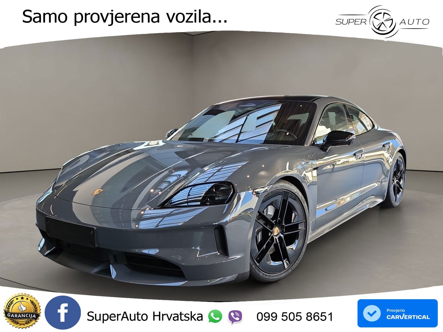 Porsche Taycan 105 kWh (435 KS)