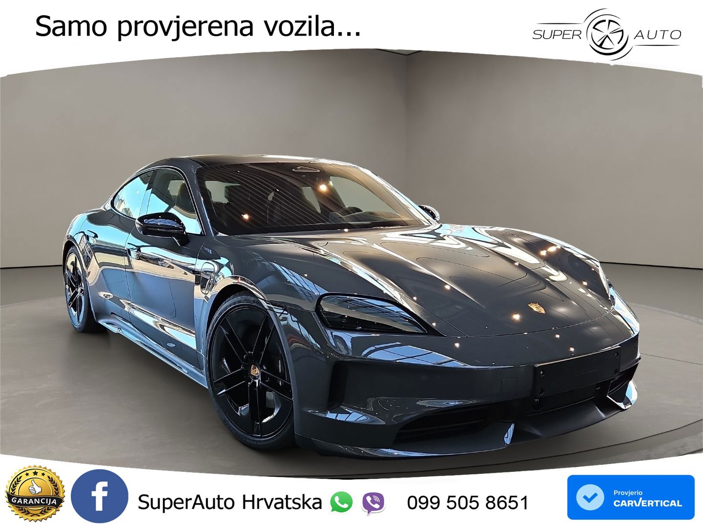 Porsche Taycan 105 kWh (435 KS)