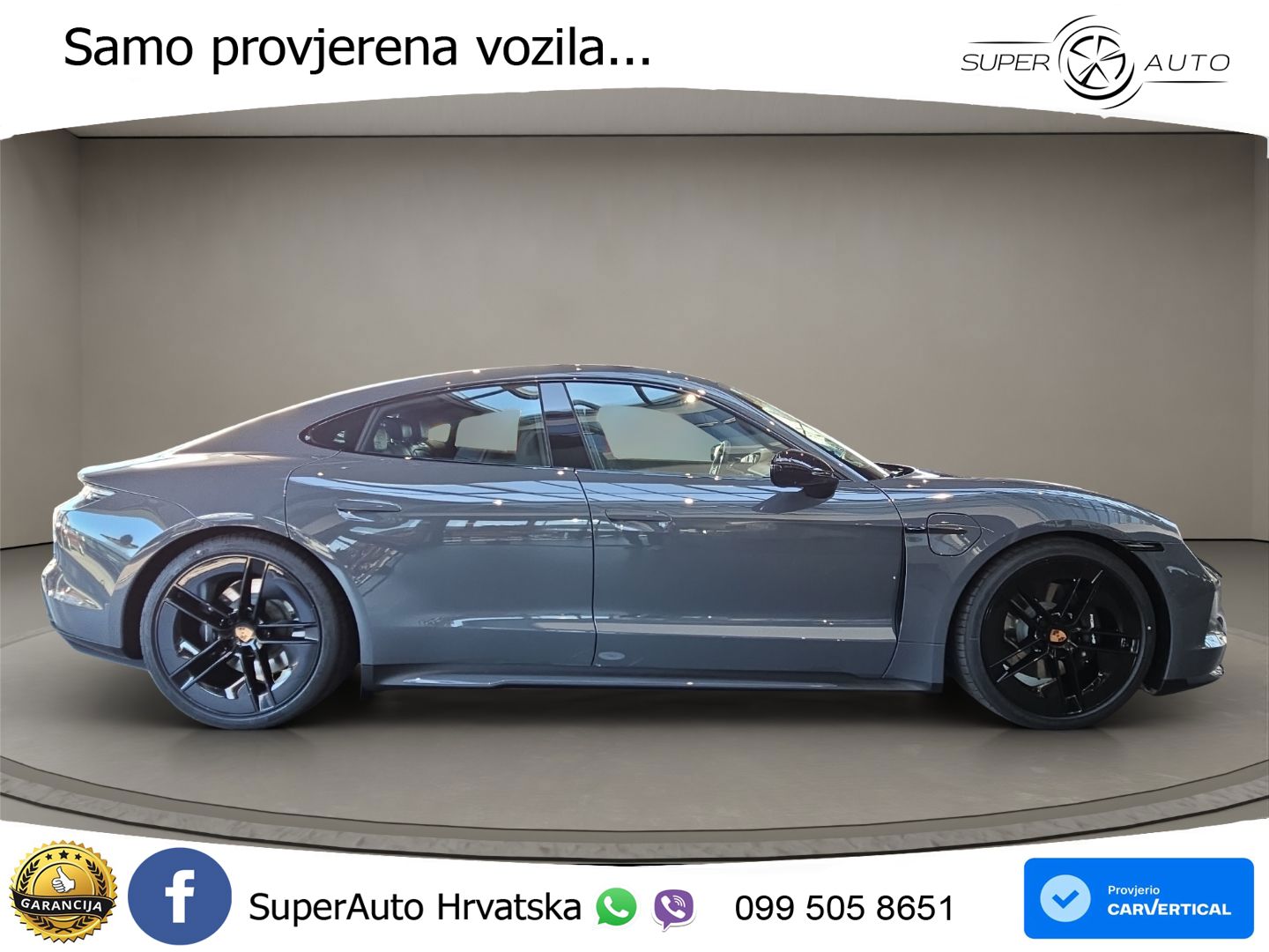 Porsche Taycan 105 kWh (435 KS)
