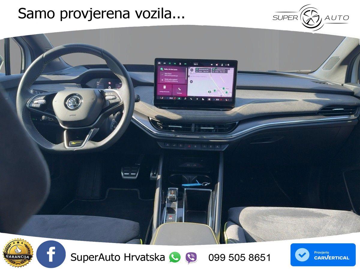 Škoda Enyaq Coupe iV RS 82 kWh (340 KS) AWD LED+GR SJED+ACC
