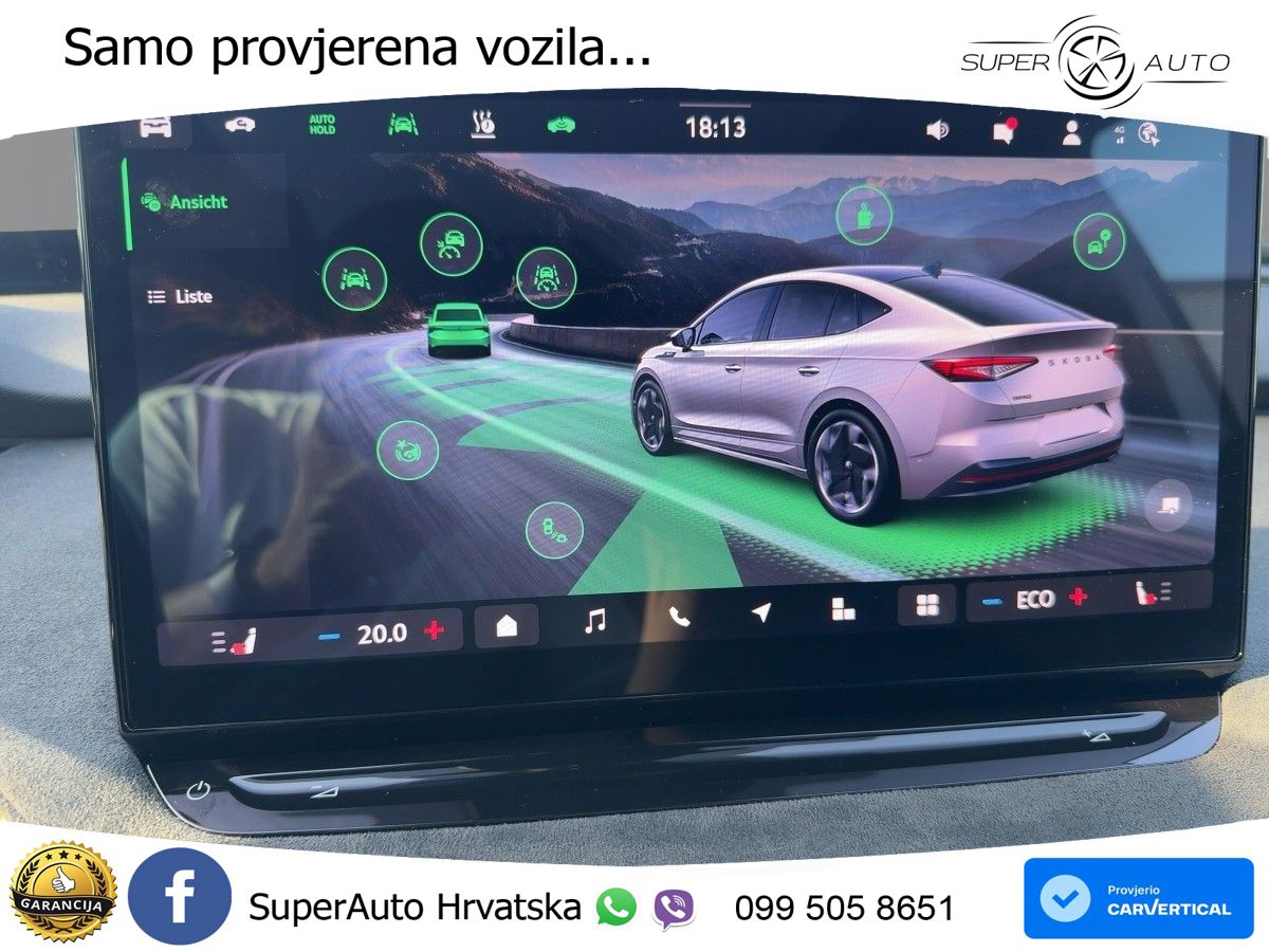 Škoda Enyaq Coupe iV RS 82 kWh (340 KS) AWD LED+GR SJED+ACC