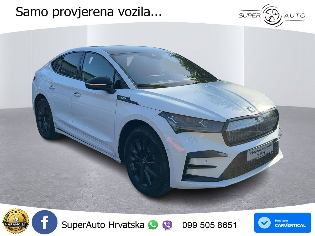 Škoda Enyaq Coupe iV RS 82 kWh (340 KS) AWD LED+GR SJED+ACC