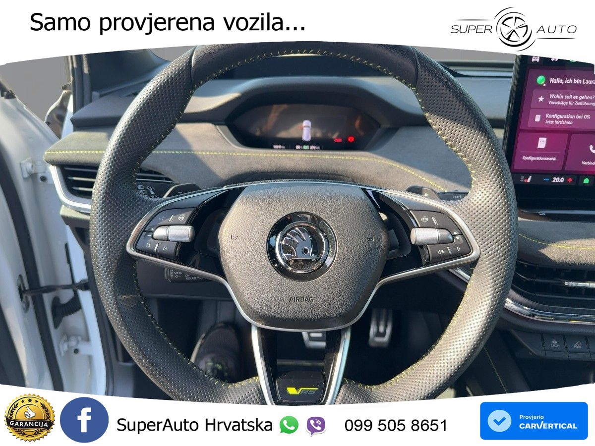 Škoda Enyaq Coupe iV RS 82 kWh (340 KS) AWD LED+GR SJED+ACC