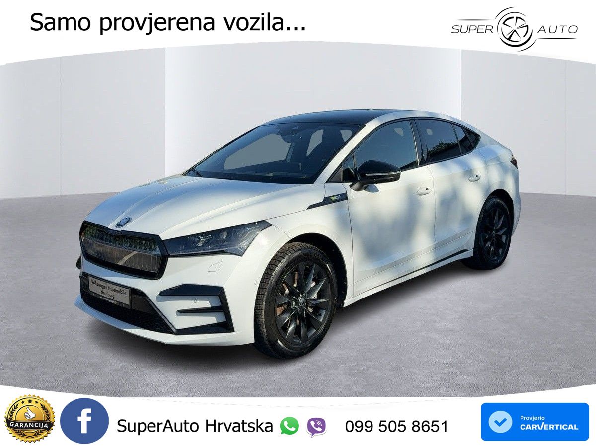 Škoda Enyaq Coupe iV RS 82 kWh (340 KS) AWD LED+GR SJED+ACC