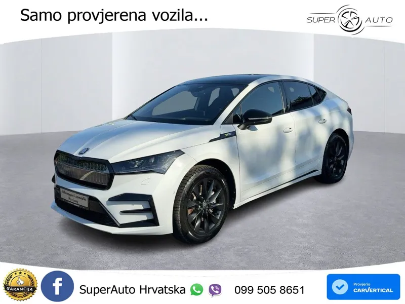 Škoda Enyaq Coupe iV RS 82 kWh (340 KS) AWD LED+GR SJED+ACC