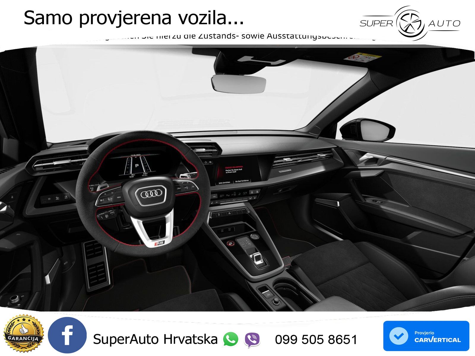 Audi RS3 Sportback 2.5 TFSI (400 KS) quattro S tronic LED+GR SJED+ACC