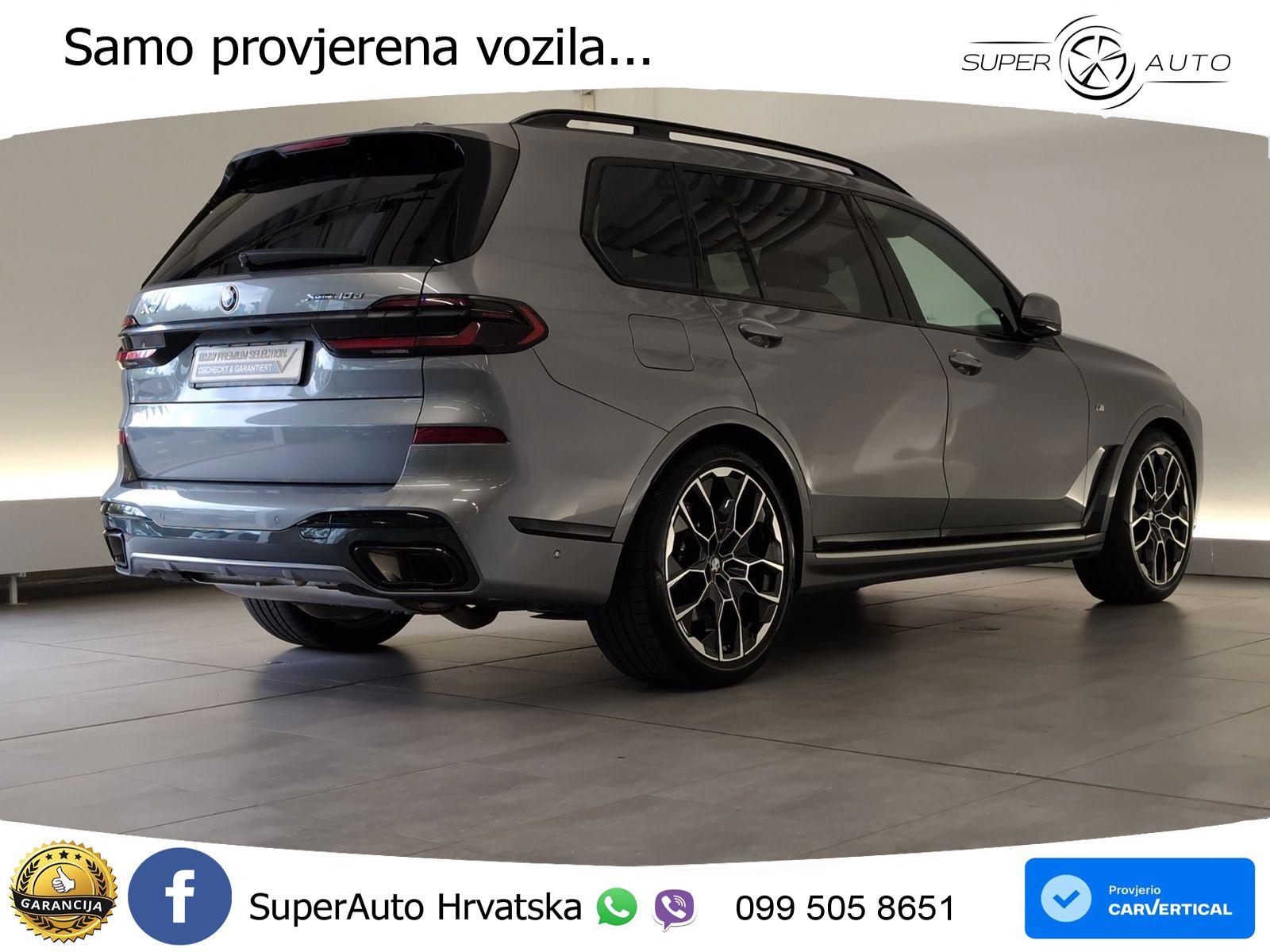 BMW X7 40d (352 KS) xDrive Steptronic M Sport LED+GR SJED+ACC