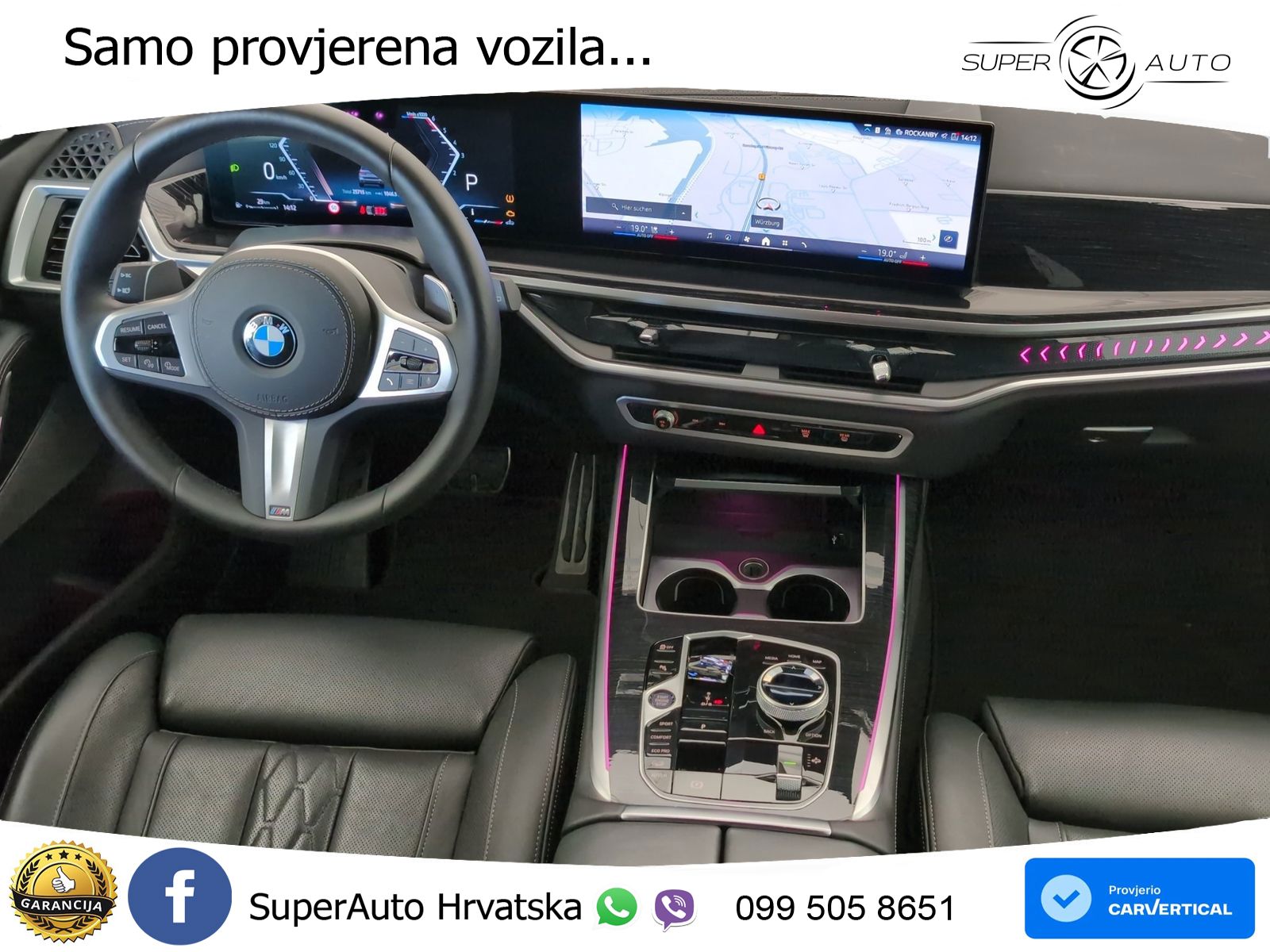 BMW X7 40d (352 KS) xDrive Steptronic M Sport LED+GR SJED+ACC