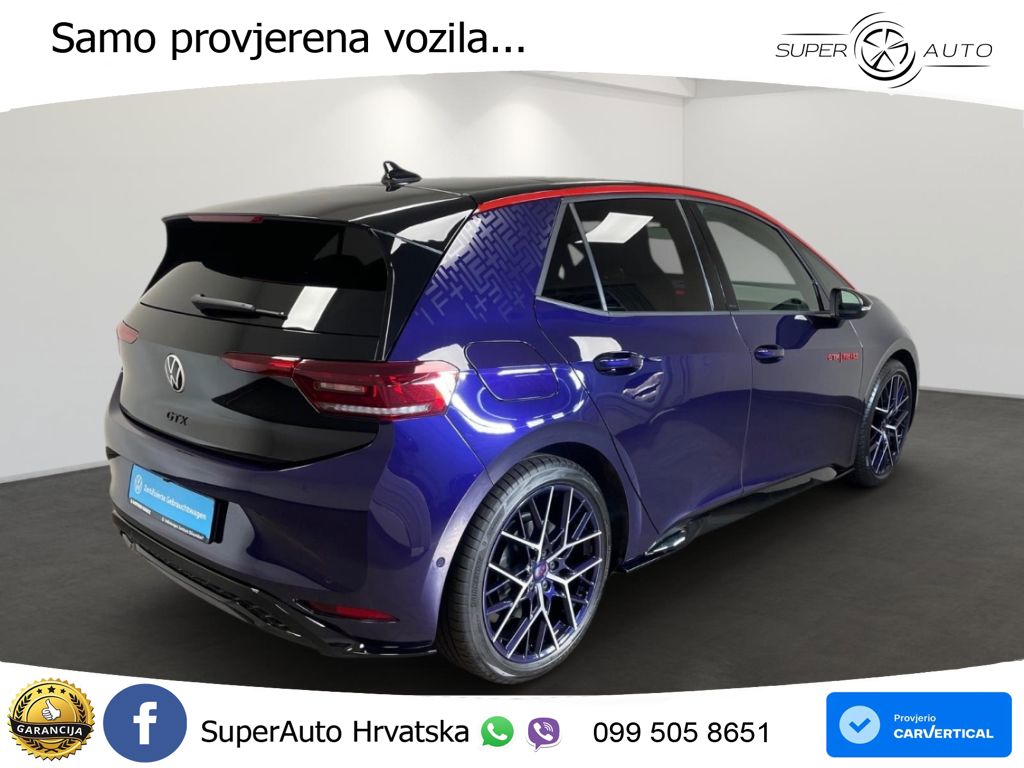 Volkswagen ID.3 GTX 84 kWh (286 KS)