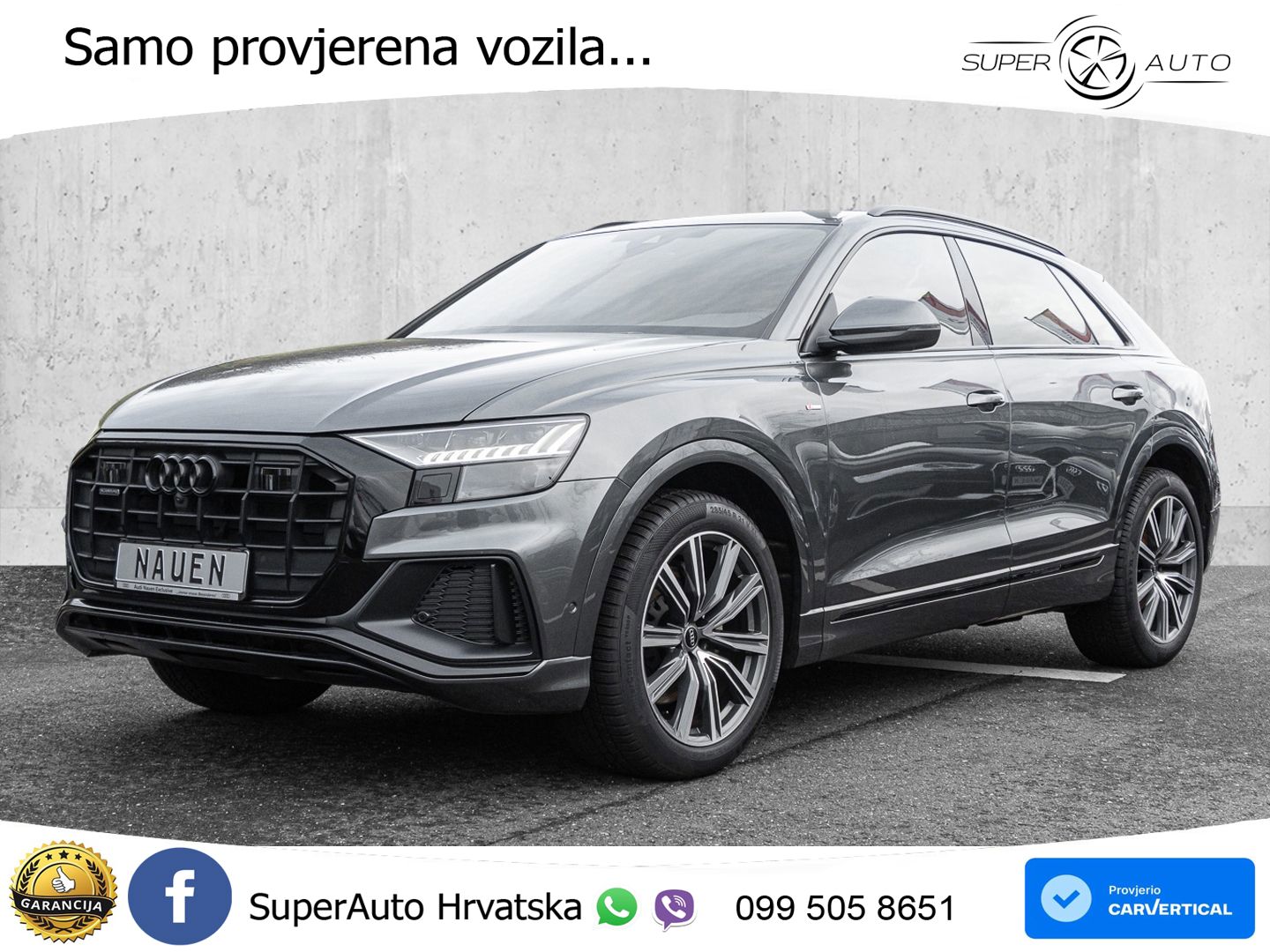 Audi Q8 50 TDI V6 (286 KS) quattro Tiptronic