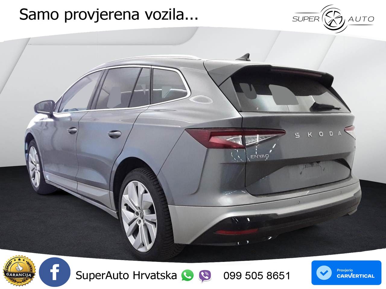 Škoda Enyaq 85 82 kWh (286 KS) LED+GR SJED+ACC