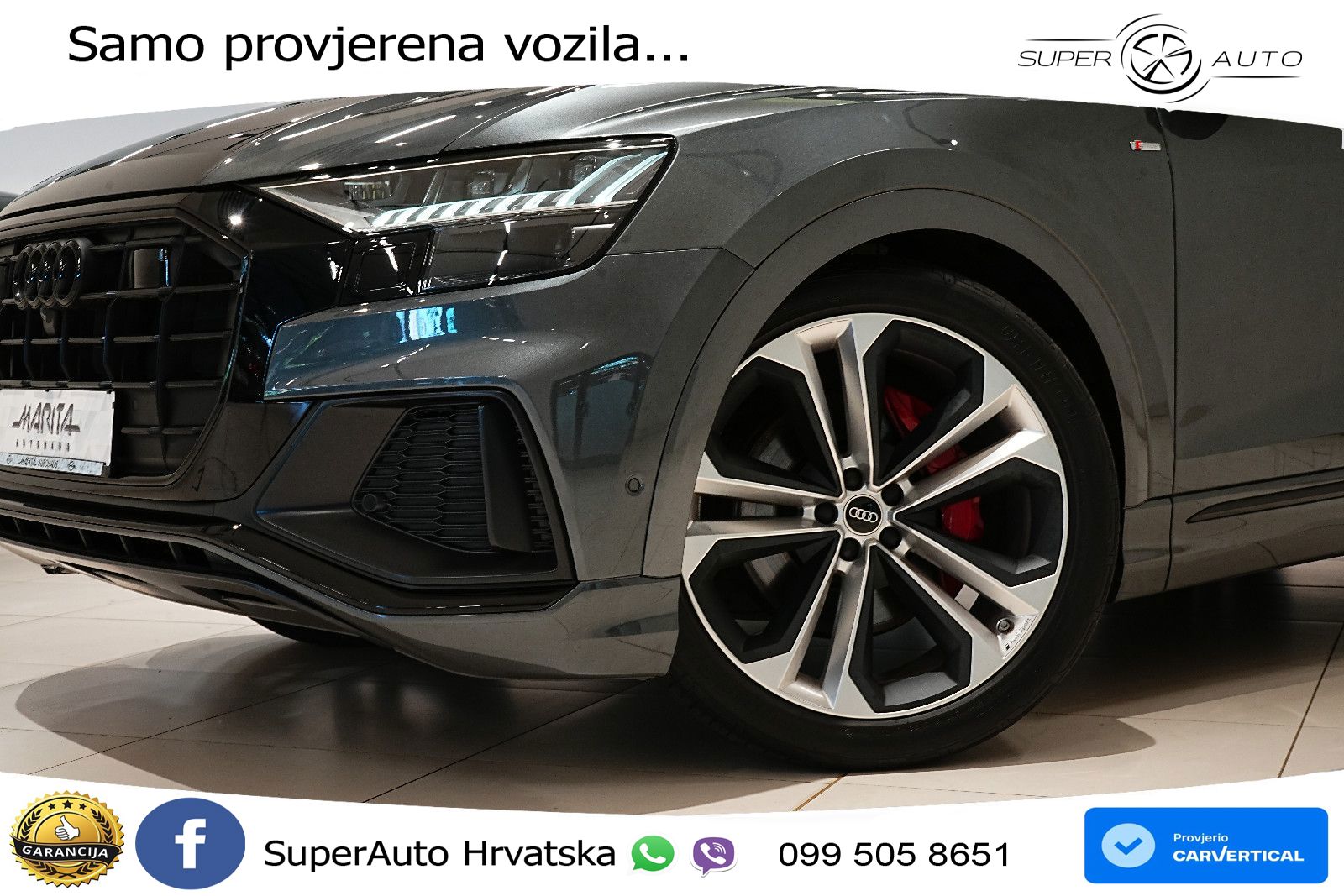 Audi Q8 50 TDI V6 (286 KS) quattro Tiptronic