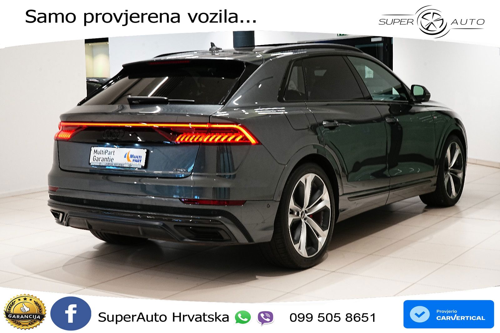 Audi Q8 50 TDI V6 (286 KS) quattro Tiptronic