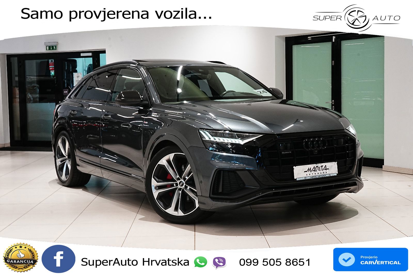 Audi Q8 50 TDI V6 (286 KS) quattro Tiptronic