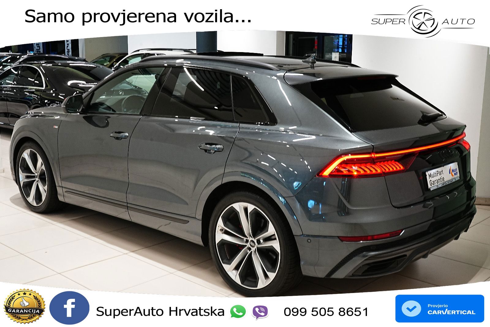 Audi Q8 50 TDI V6 (286 KS) quattro Tiptronic