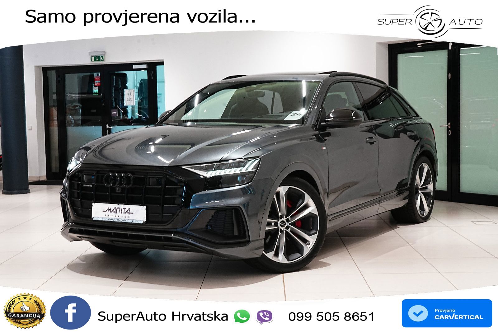 Audi Q8 50 TDI V6 (286 KS) quattro Tiptronic