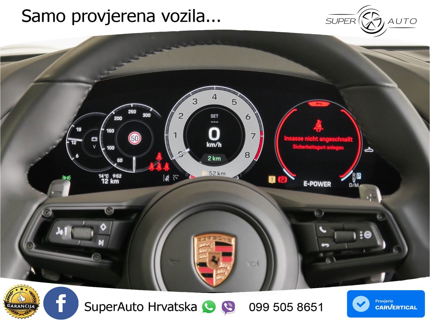 Porsche Panamera 4 2.9 V6 (470 KS) E-Hybrid PDK ZRAČNI+ACC+GR SJED+KAM+PANO