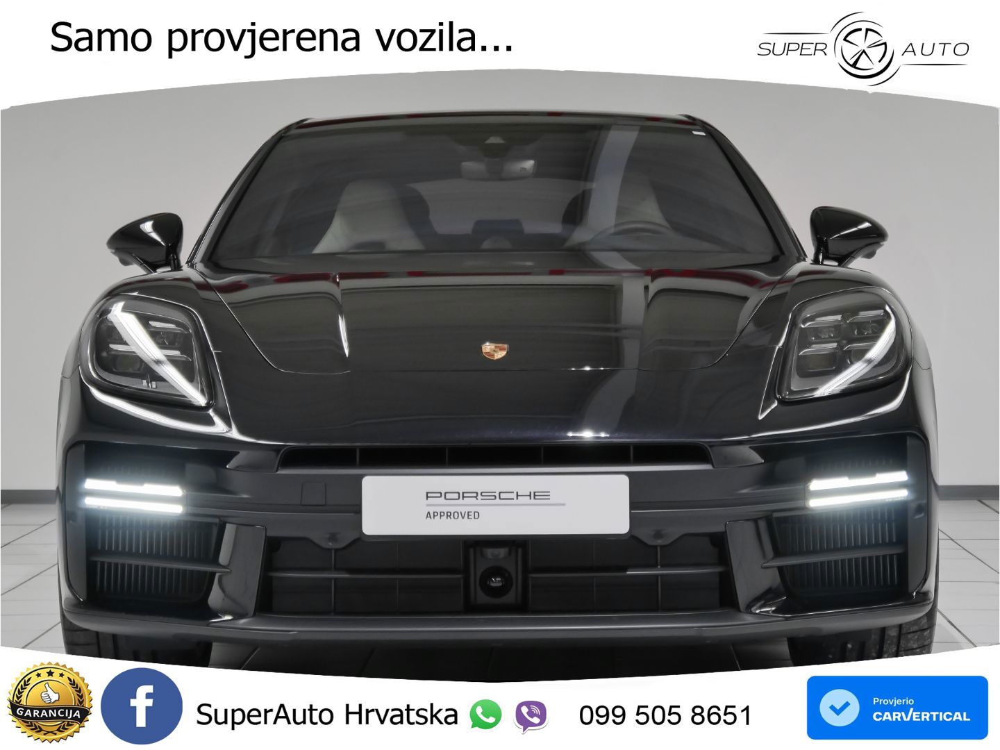 Porsche Panamera 4 2.9 V6 (470 KS) E-Hybrid PDK ZRAČNI+ACC+GR SJED+KAM+PANO