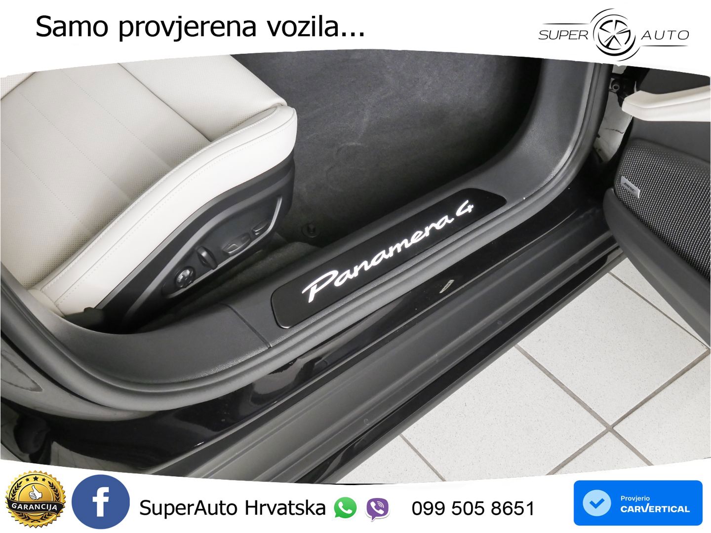 Porsche Panamera 4 2.9 V6 (470 KS) E-Hybrid PDK ZRAČNI+ACC+GR SJED+KAM+PANO