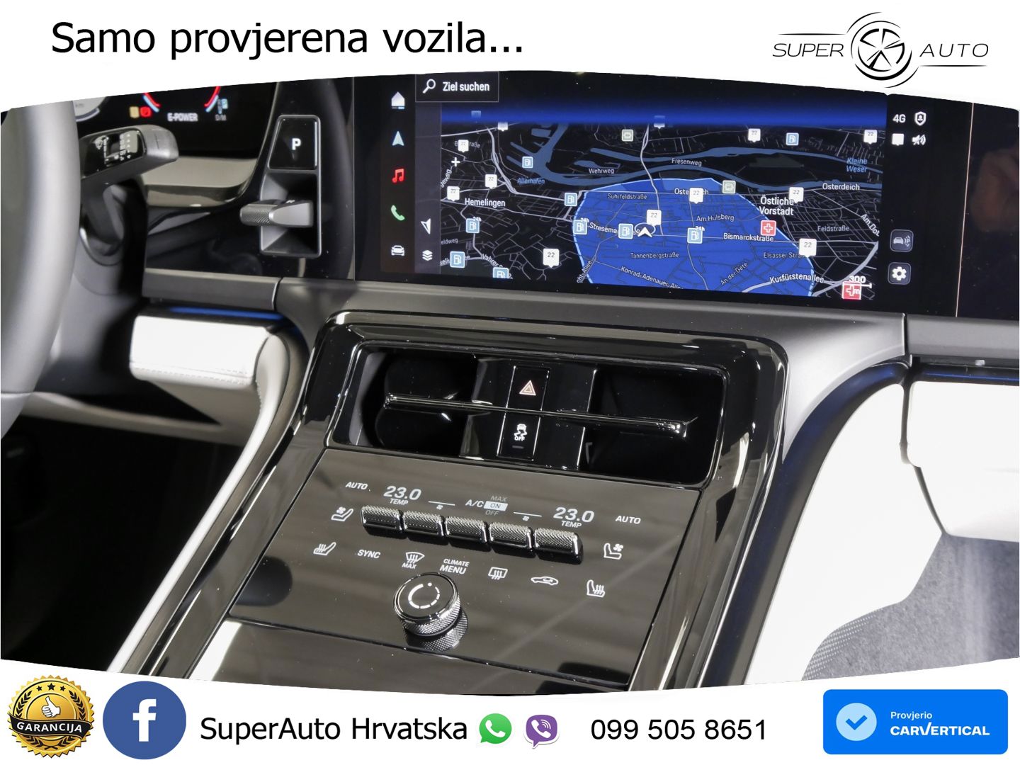 Porsche Panamera 4 2.9 V6 (470 KS) E-Hybrid PDK ZRAČNI+ACC+GR SJED+KAM+PANO