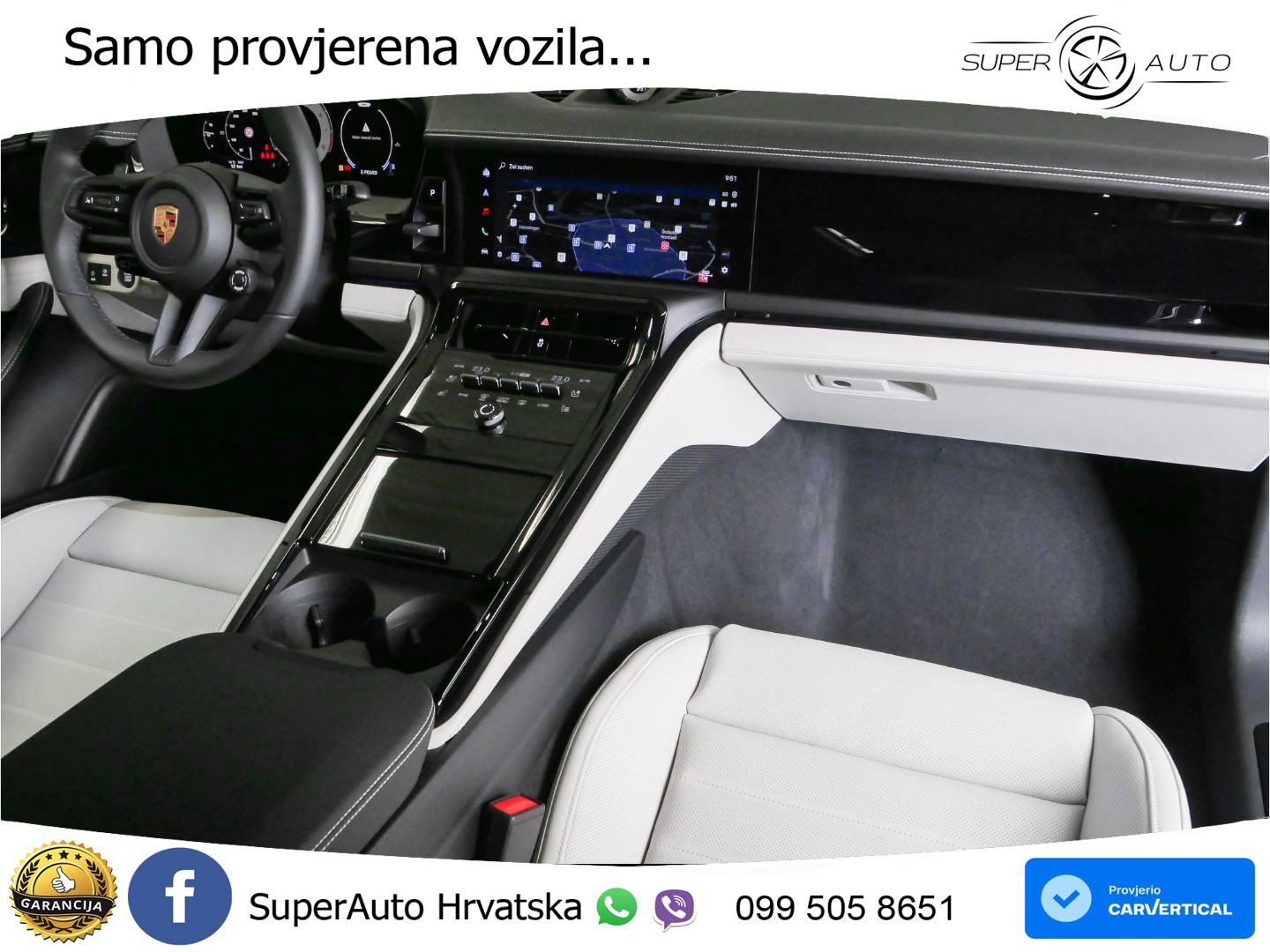 Porsche Panamera 4 2.9 V6 (470 KS) E-Hybrid PDK ZRAČNI+ACC+GR SJED+KAM+PANO