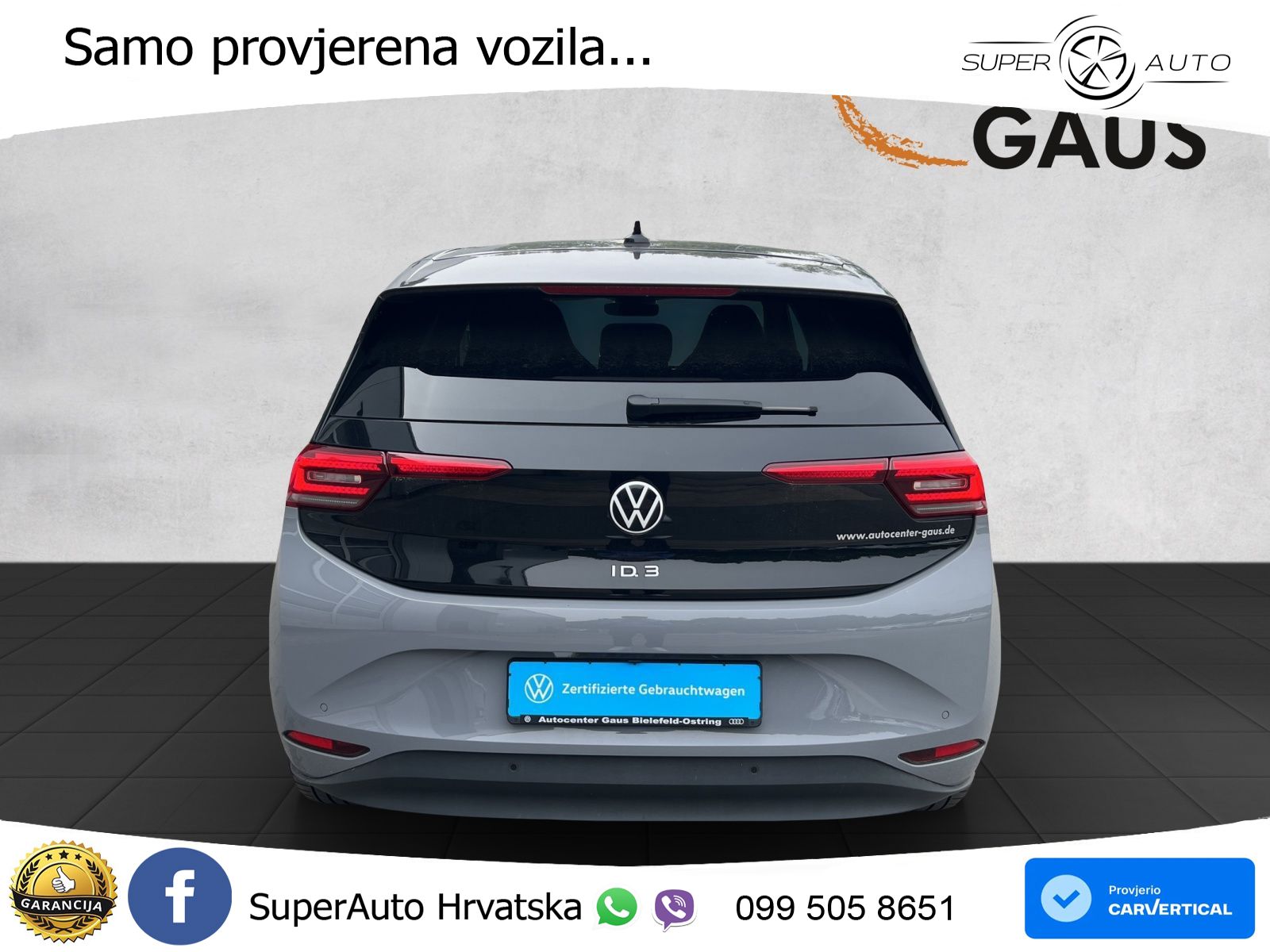 Volkswagen ID.3 Pro S 82 kWh (231 KS) LED+GR SJED+ACC