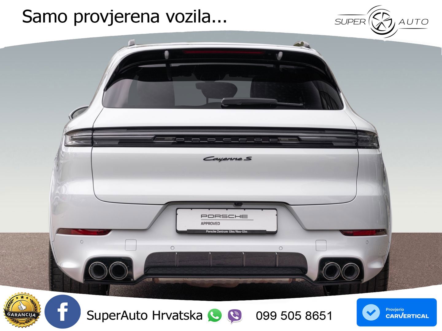 Porsche Cayenne S 4.0 V8 (474 KS) Tiptronic S