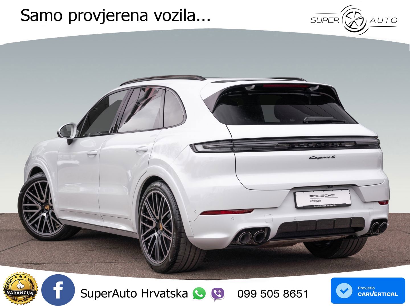 Porsche Cayenne S 4.0 V8 (474 KS) Tiptronic S