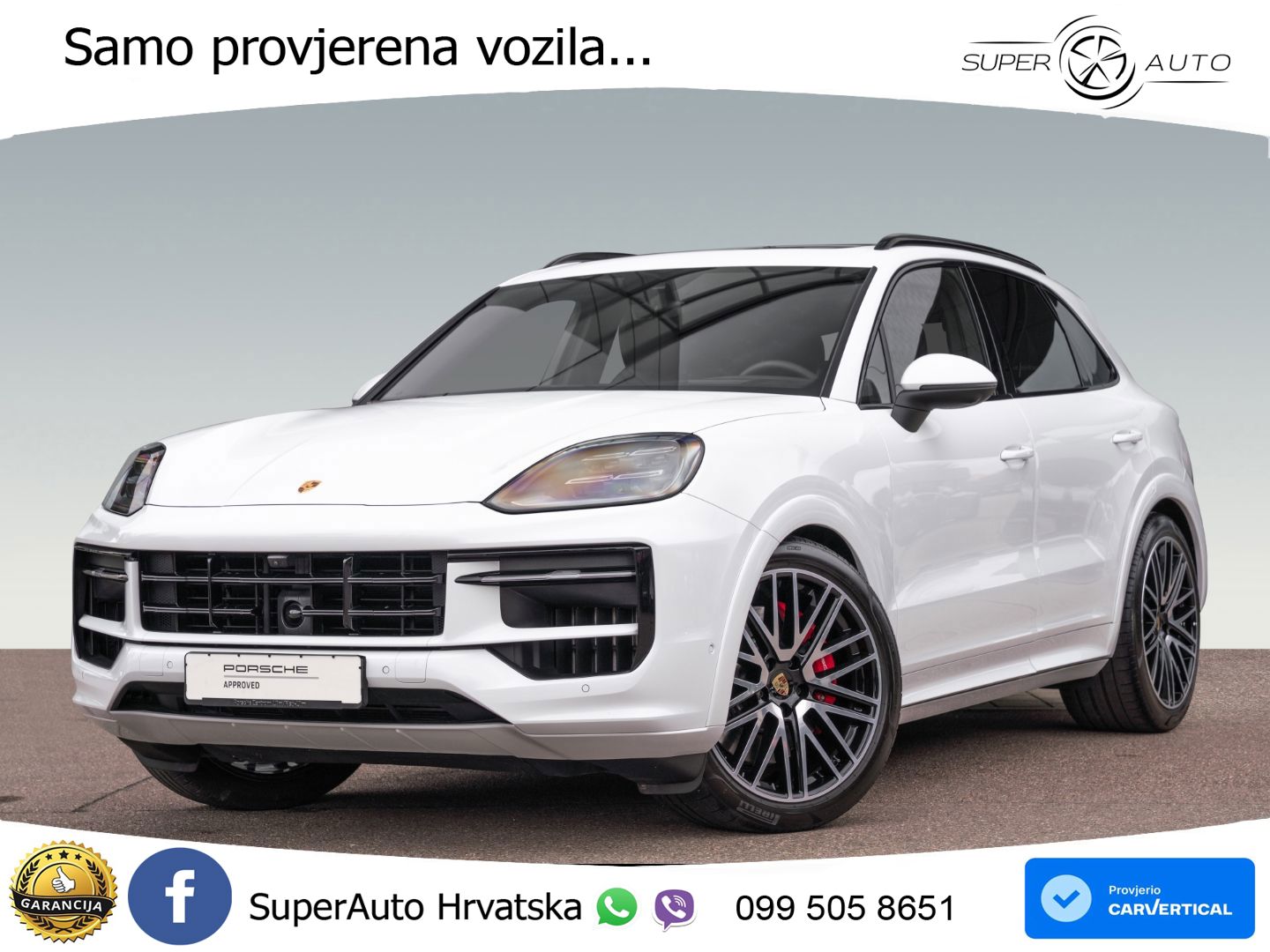 Porsche Cayenne S 4.0 V8 (474 KS) Tiptronic S