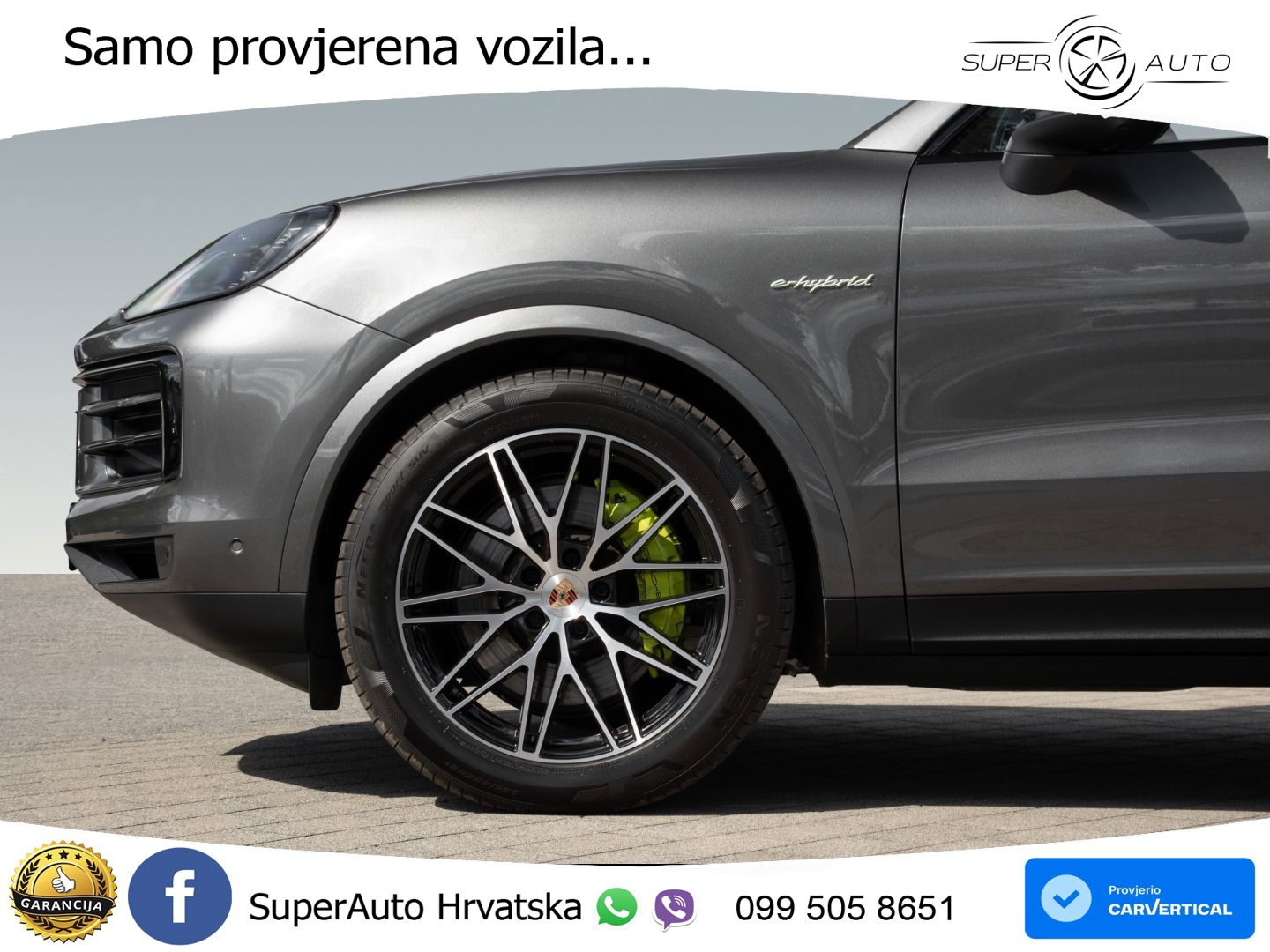 Porsche Cayenne 3.0 V6 (470 KS) E-Hybrid Tiptronic S