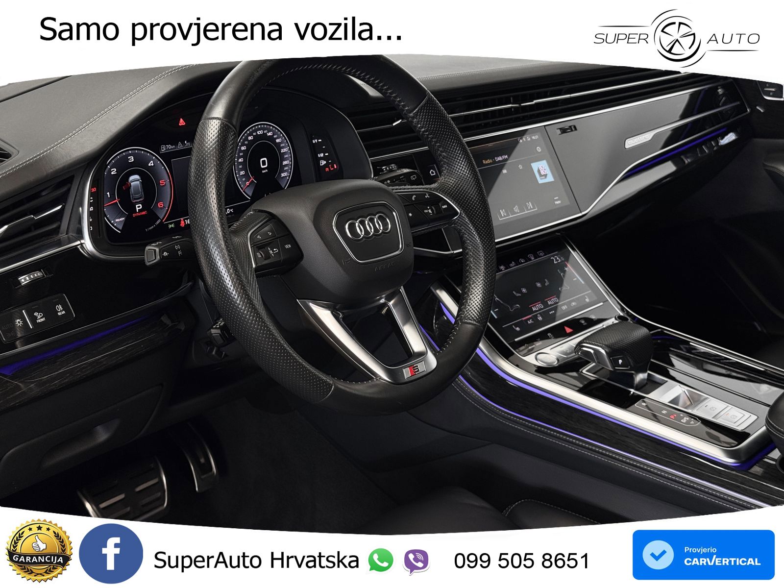 Audi Q8 50 TDI V6 (286 KS) quattro Tiptronic