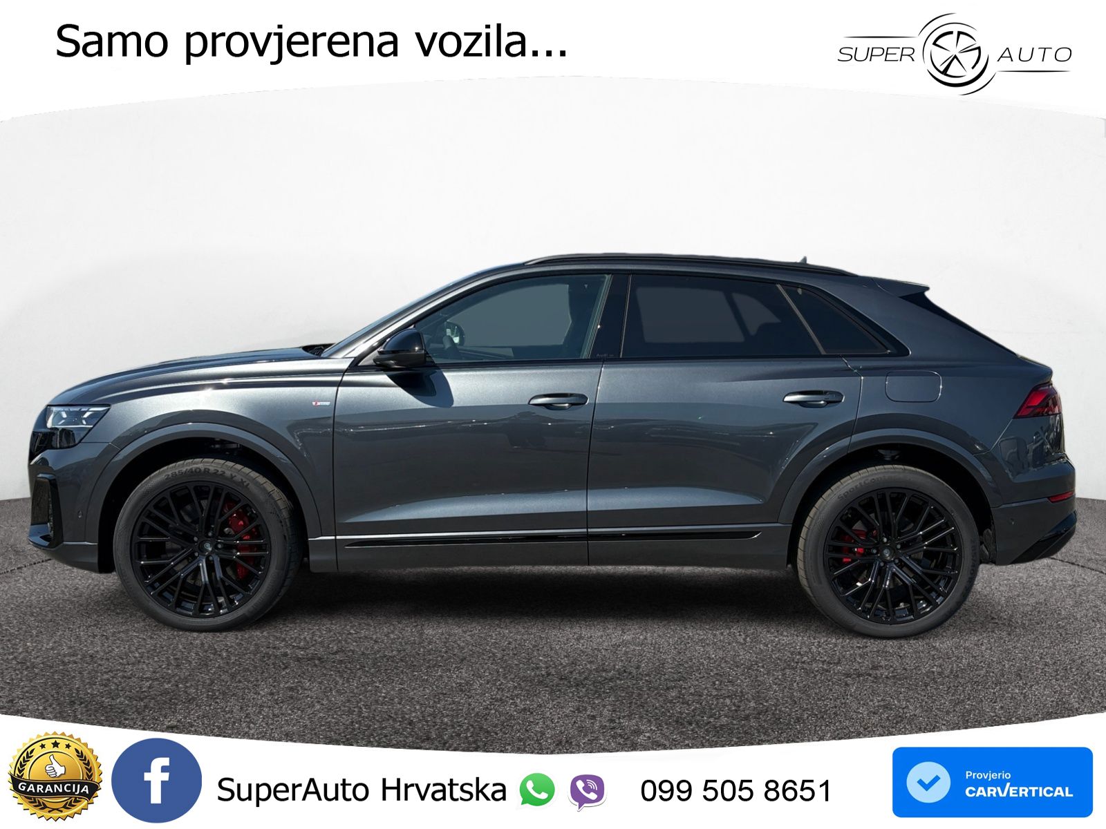Audi Q8 60 TFSIe V6 (490 KS) quattro Tiptronic 489 KS LED+GR SJED+ACC