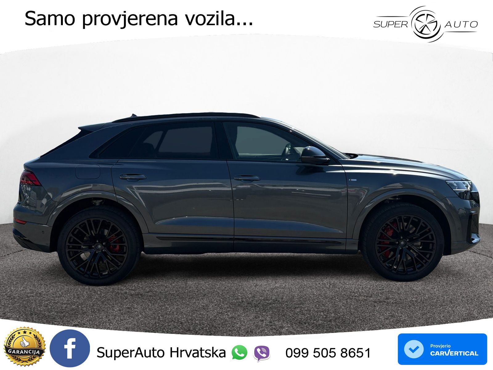 Audi Q8 60 TFSIe V6 (490 KS) quattro Tiptronic 489 KS LED+GR SJED+ACC