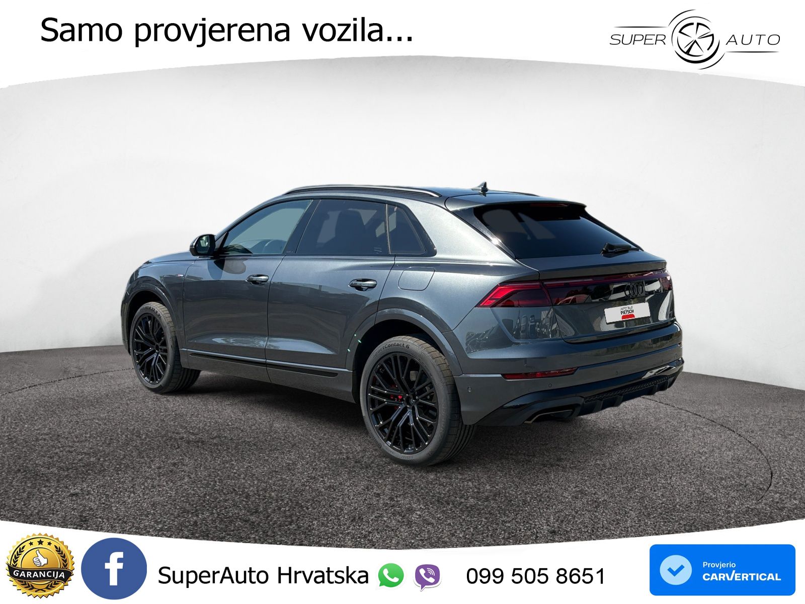 Audi Q8 60 TFSIe V6 (490 KS) quattro Tiptronic 489 KS LED+GR SJED+ACC