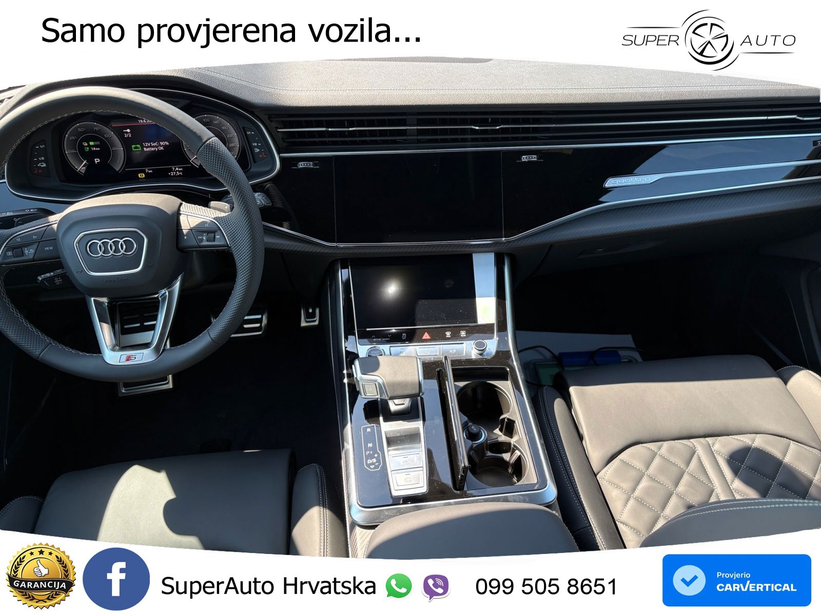 Audi Q8 60 TFSIe V6 (490 KS) quattro Tiptronic 489 KS LED+GR SJED+ACC