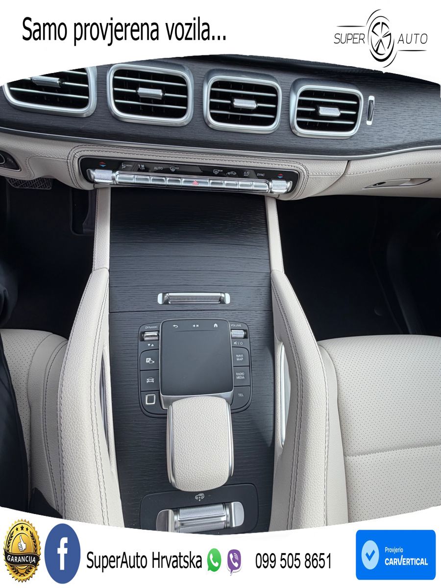 Mercedes GLE 450d (367 KS) EQ Boost 4MATIC 9G-TRONIC AMG ZRAČNI+ACC+GR SJED+KAM+PANO