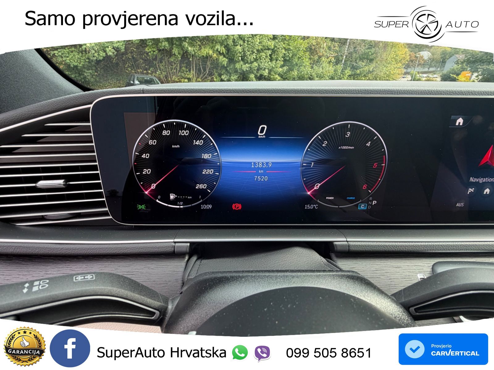 Mercedes GLE 450d (367 KS) EQ Boost 4MATIC 9G-TRONIC AMG ZRAČNI+ACC+GR SJED+KAM+PANO