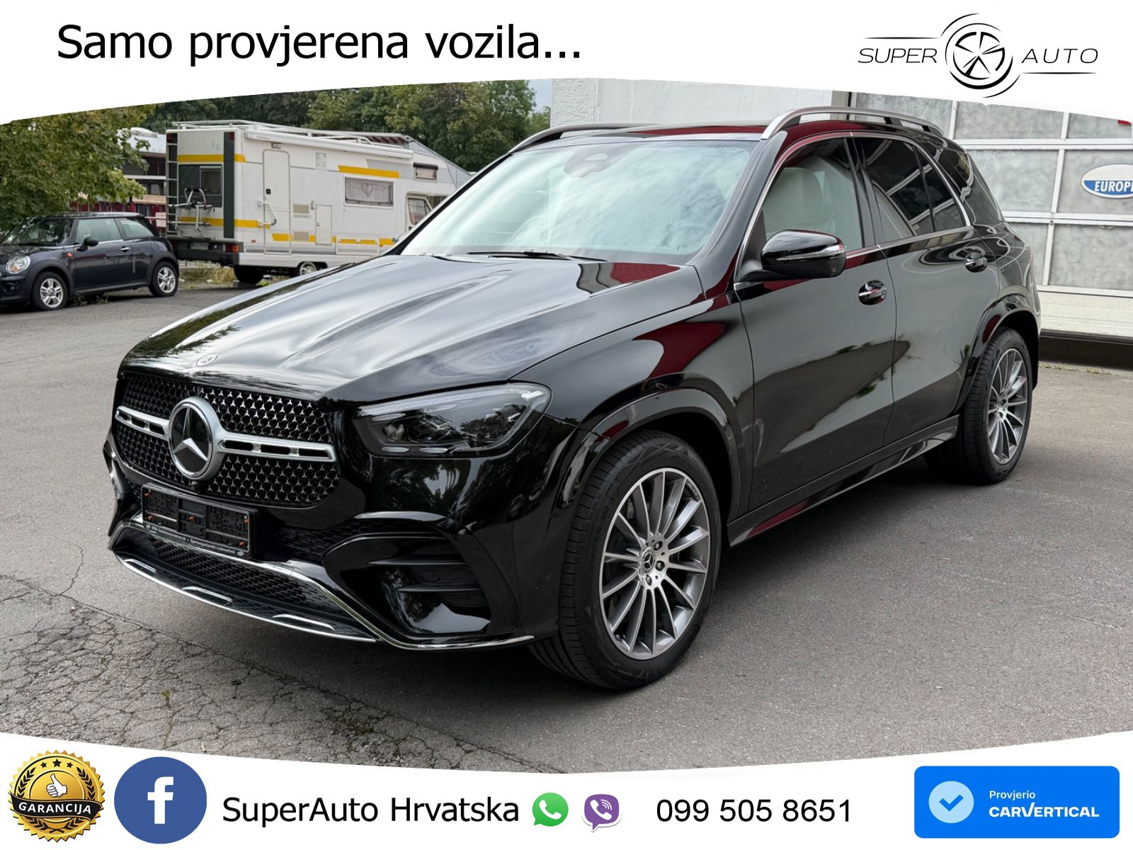 Mercedes GLE 450d (367 KS) EQ Boost 4MATIC 9G-TRONIC AMG ZRAČNI+ACC+GR SJED+KAM+PANO