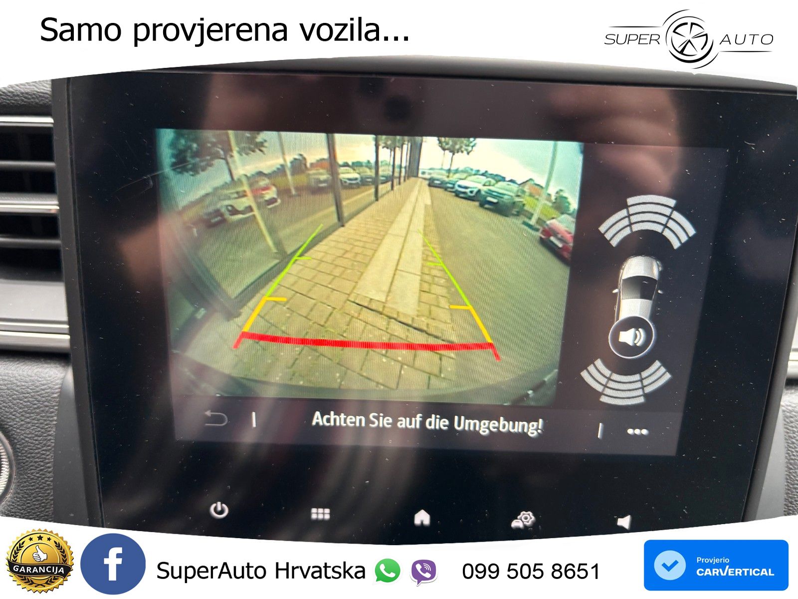 Renault Captur Intens TCe 140 EDC- AHK - GJR - Kamera