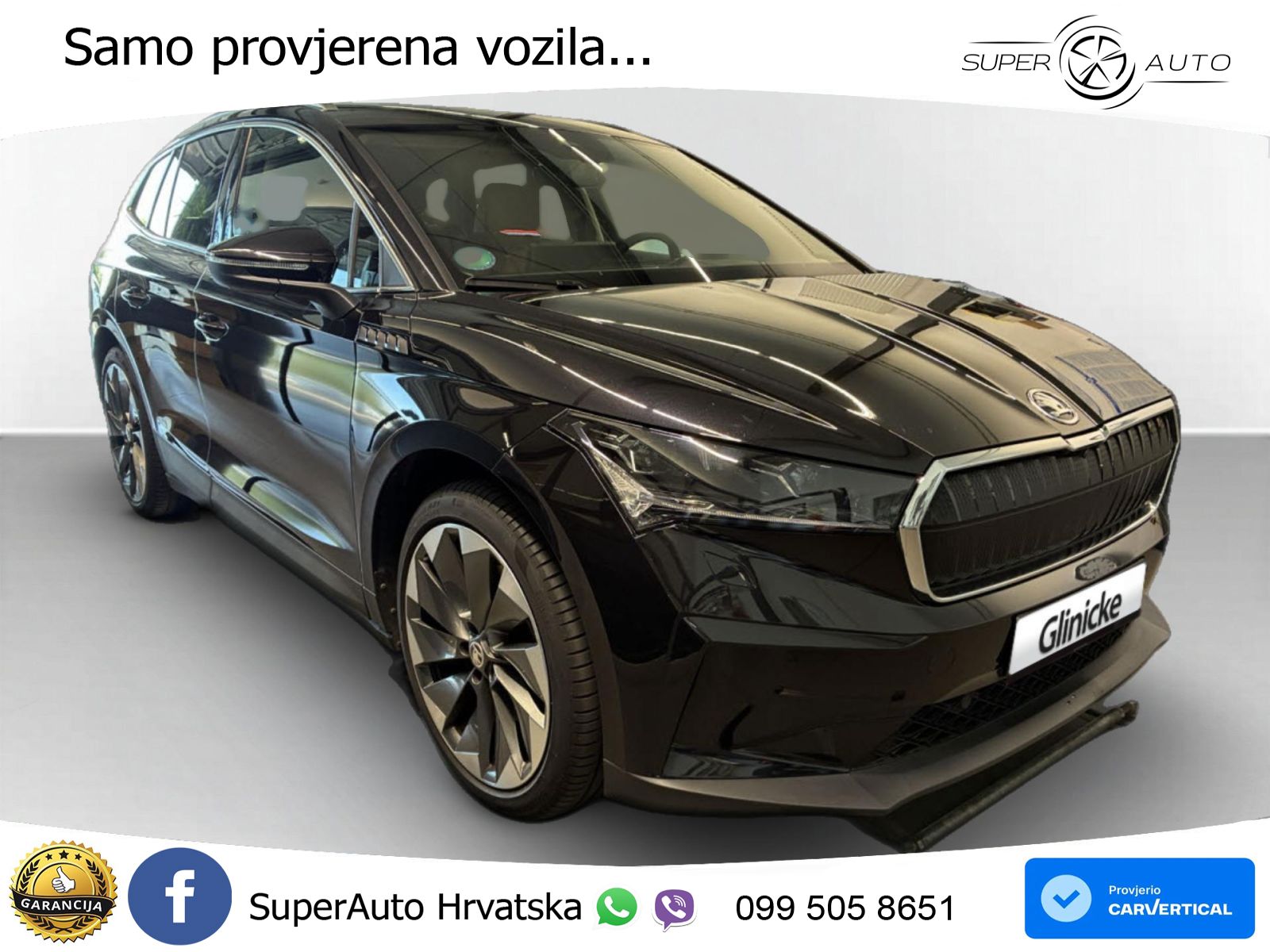 Škoda Enyaq iV 80 82 kWh (204 KS) LED+GR SJED+ACC