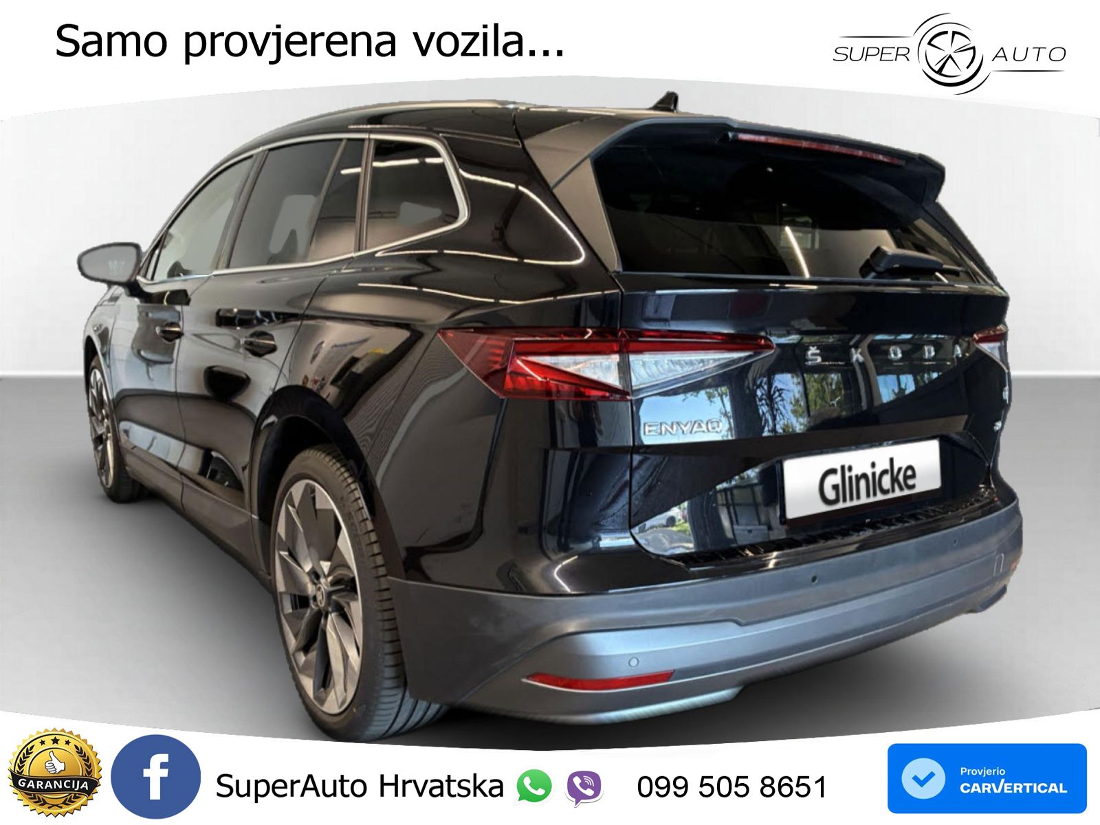 Škoda Enyaq iV 80 82 kWh (204 KS) LED+GR SJED+ACC