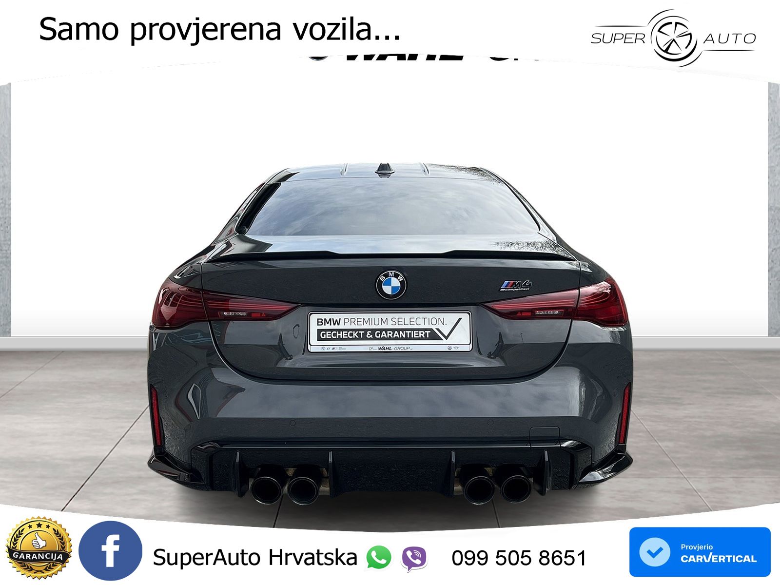 BMW M4 Competition 3.0 (510 KS) Steptronic LED+GR SJED+ACC