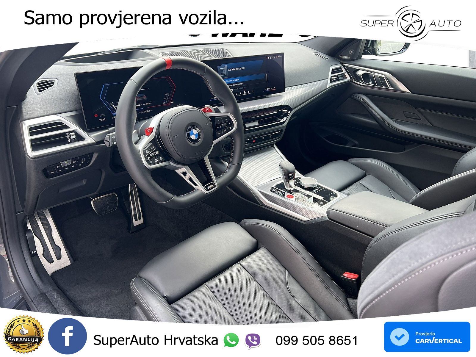 BMW M4 Competition 3.0 (510 KS) Steptronic LED+GR SJED+ACC