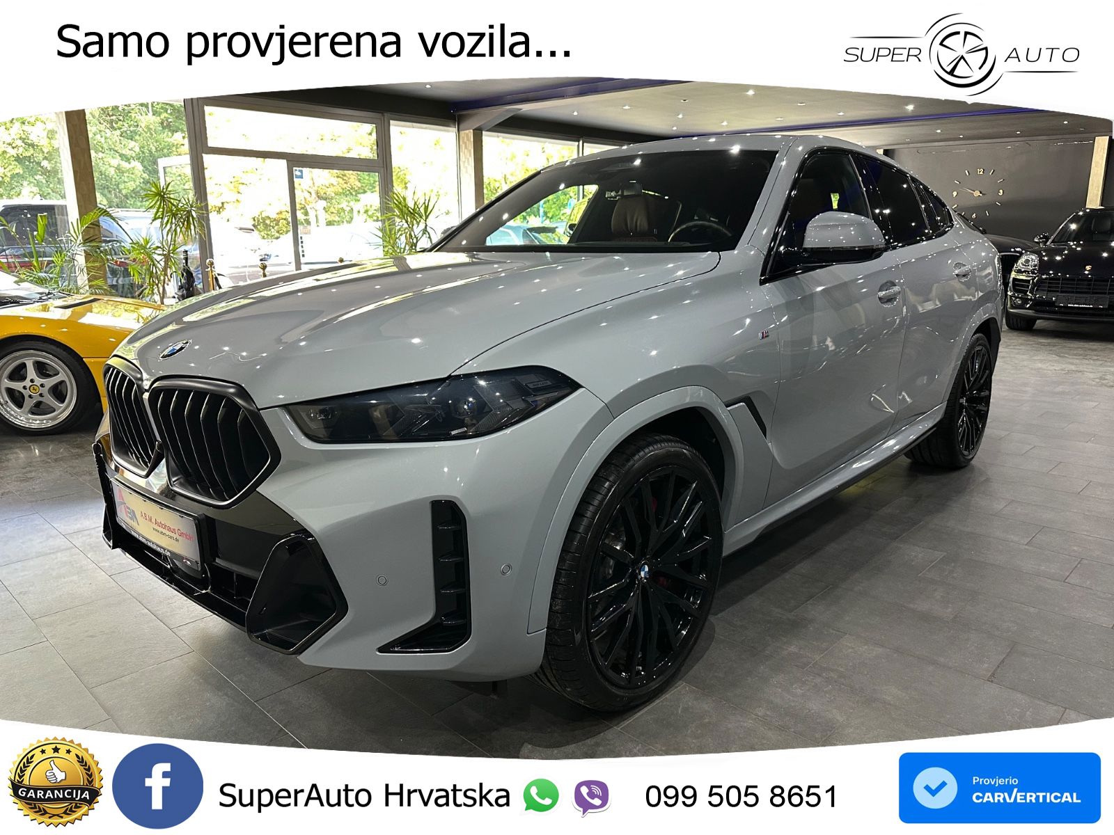 BMW X6 30d (298 KS) xDrive Steptronic M Sport LED+GR SJED+ACC
