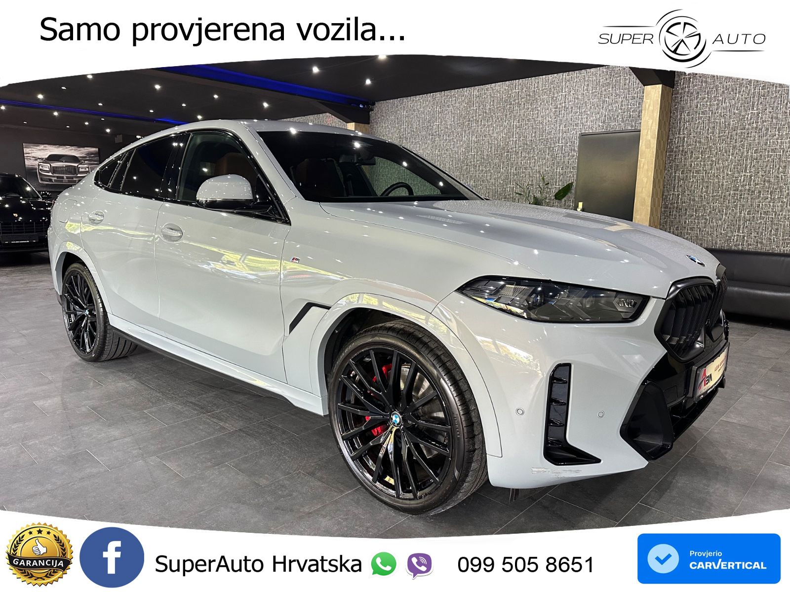 BMW X6 30d (298 KS) xDrive Steptronic M Sport LED+GR SJED+ACC