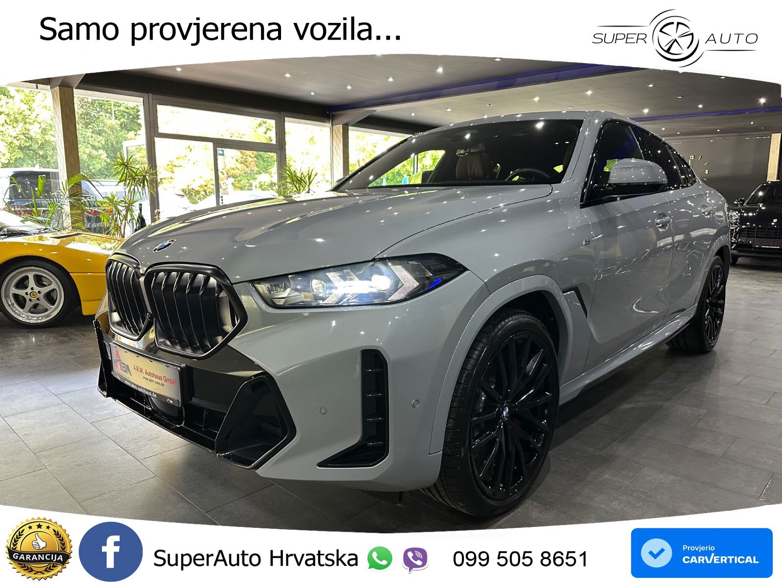 BMW X6 30d (298 KS) xDrive Steptronic M Sport LED+GR SJED+ACC