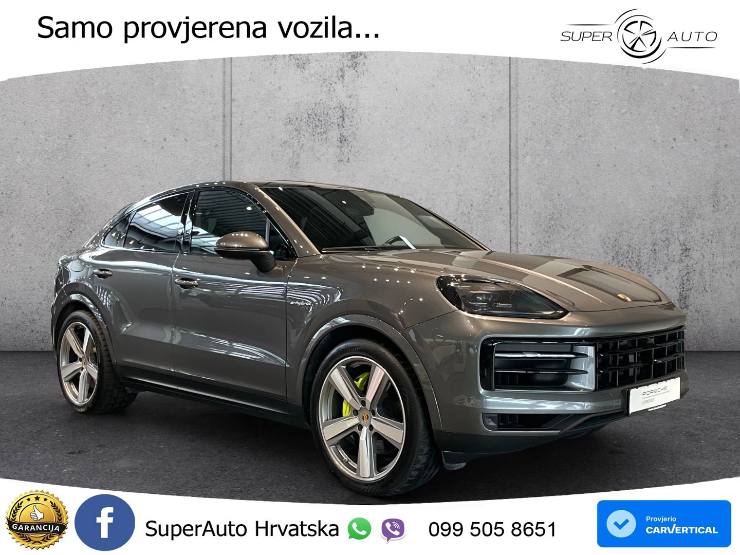 Porsche Cayenne Coupe 3.0 V6 (470 KS) E-Hybrid Tiptronic S