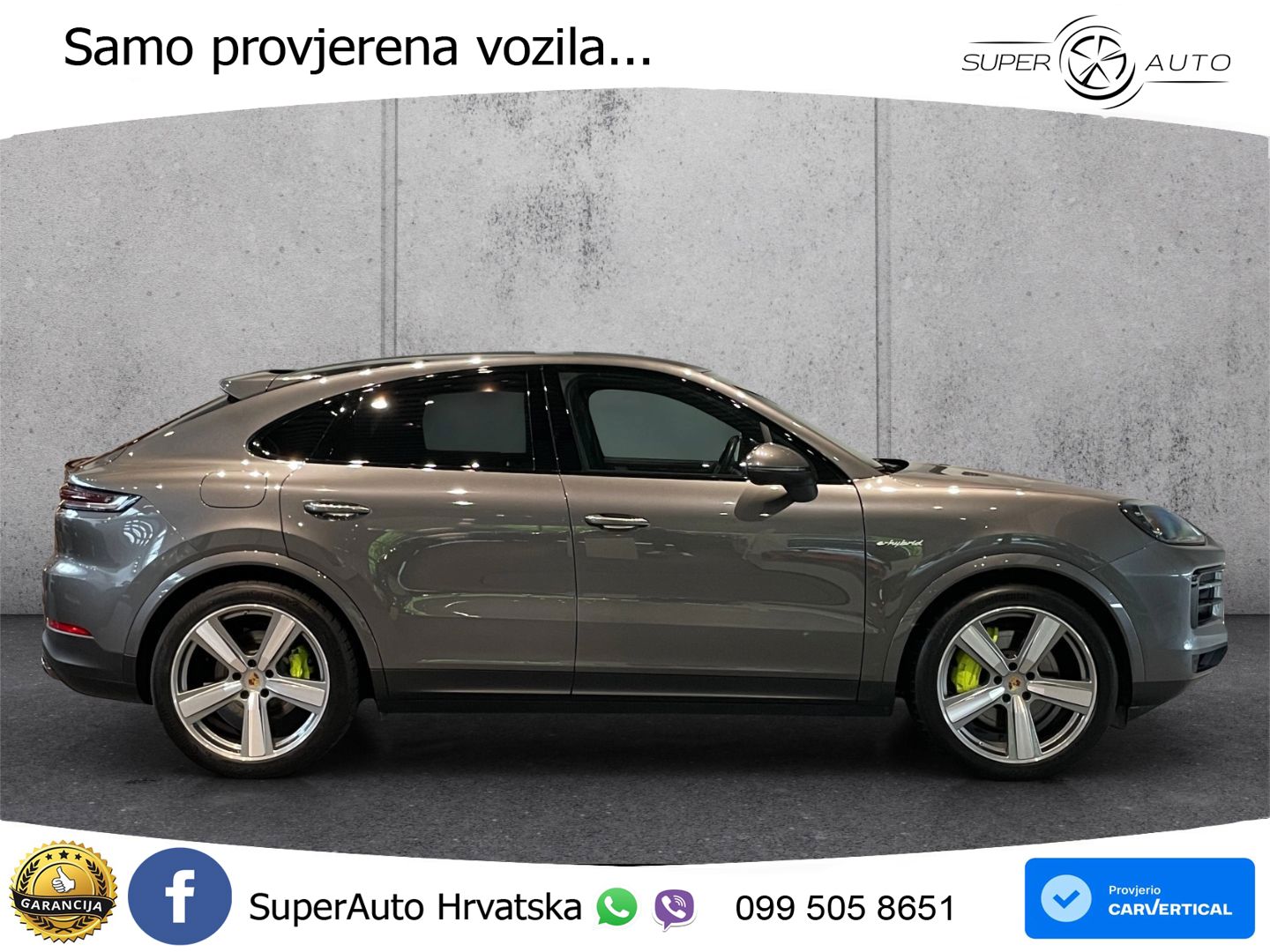 Porsche Cayenne Coupe 3.0 V6 (470 KS) E-Hybrid Tiptronic S