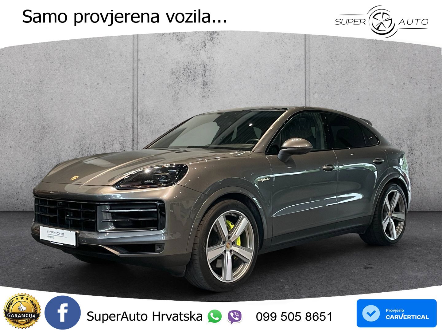 Porsche Cayenne Coupe 3.0 V6 (470 KS) E-Hybrid Tiptronic S