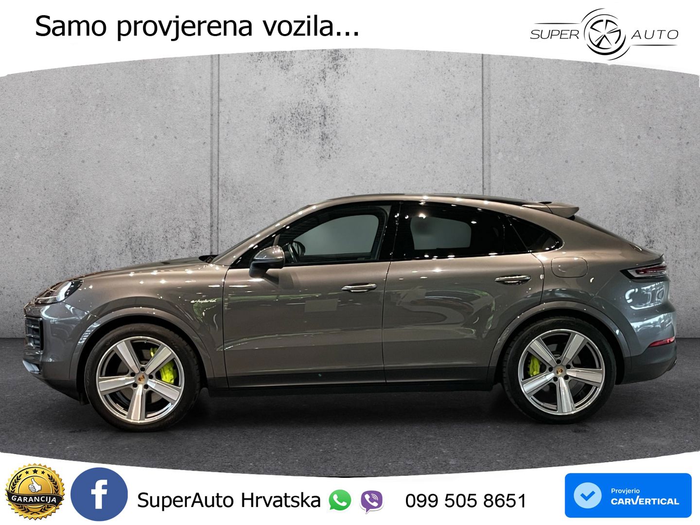 Porsche Cayenne Coupe 3.0 V6 (470 KS) E-Hybrid Tiptronic S